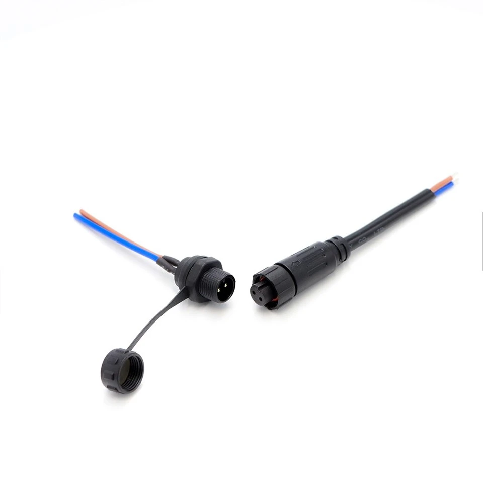 waterproof 2 pin wire connector